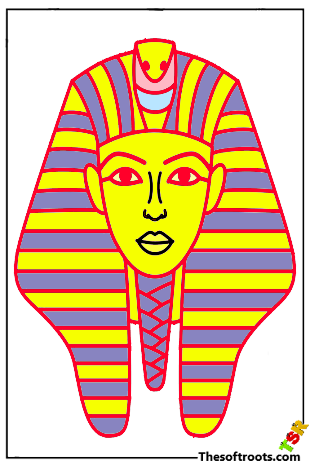 How To Draw King Tut Drawing Recifest