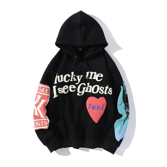 Kanye West Lucky Me I See Ghosts Hoodie |