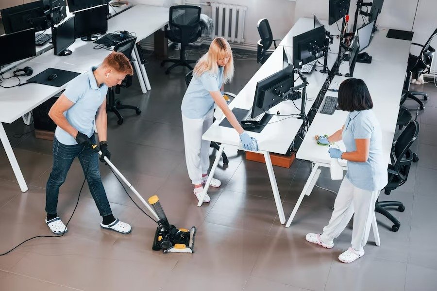 Keeping Your Office Sparkling Clean The Benefits of Commercial Office