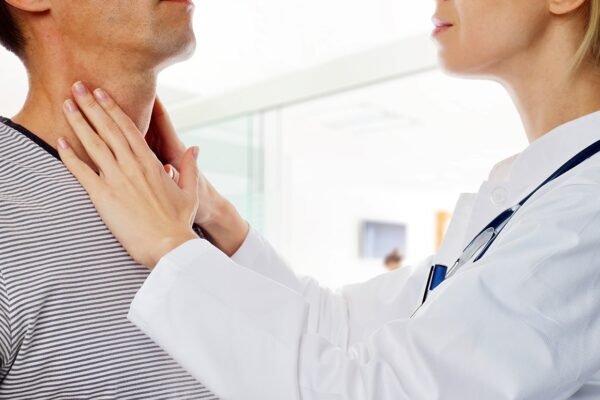 What are the health effects of thyroid hormone on men?