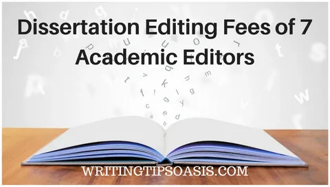 Navigating World of Dissertation Editing Services