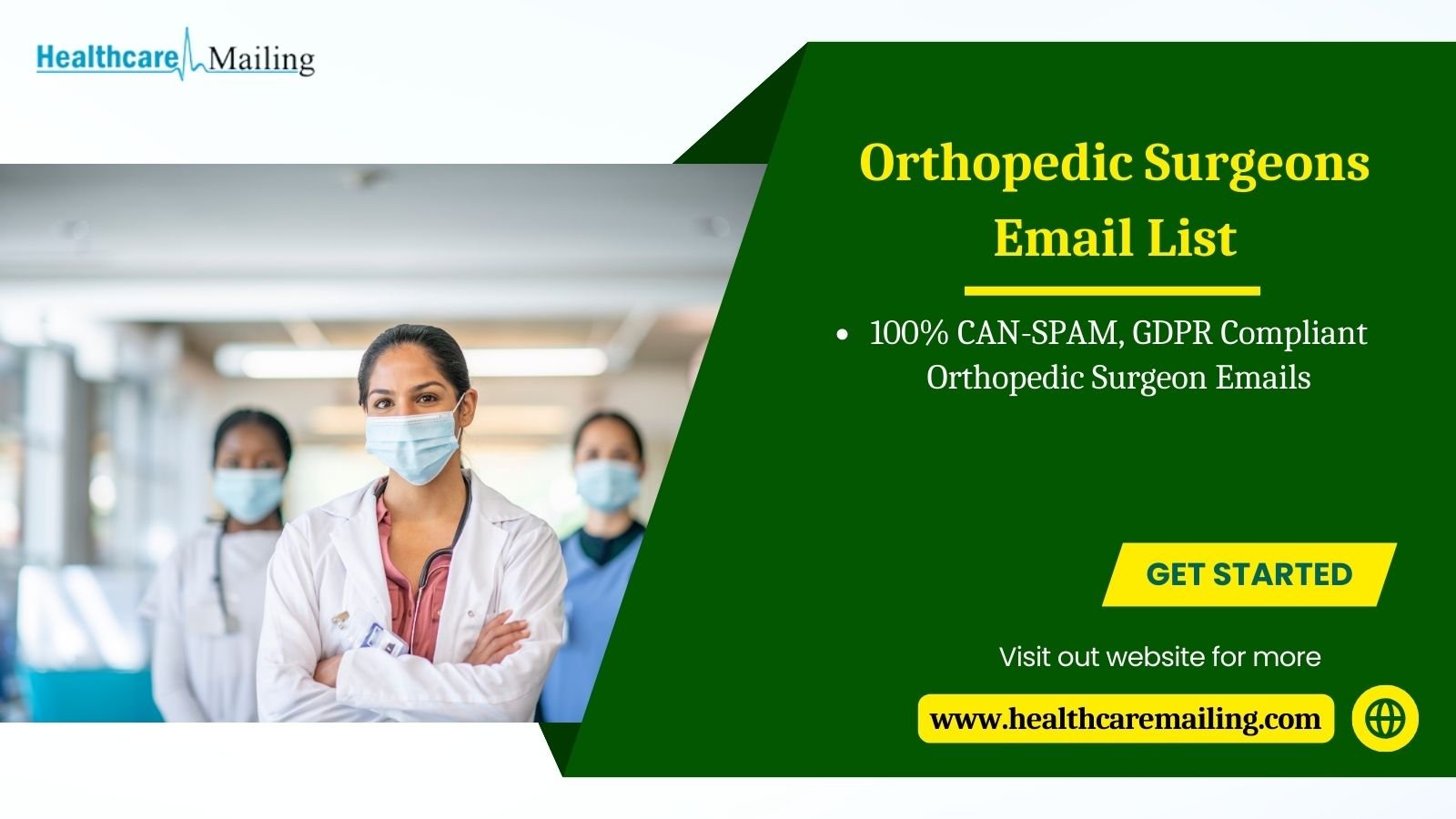 orthopedic surgeons email list