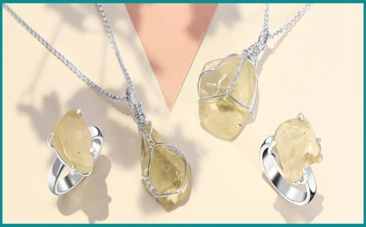 Desert Mirage: Libyan Desert Glass Jewelry for Alluring Transcendence