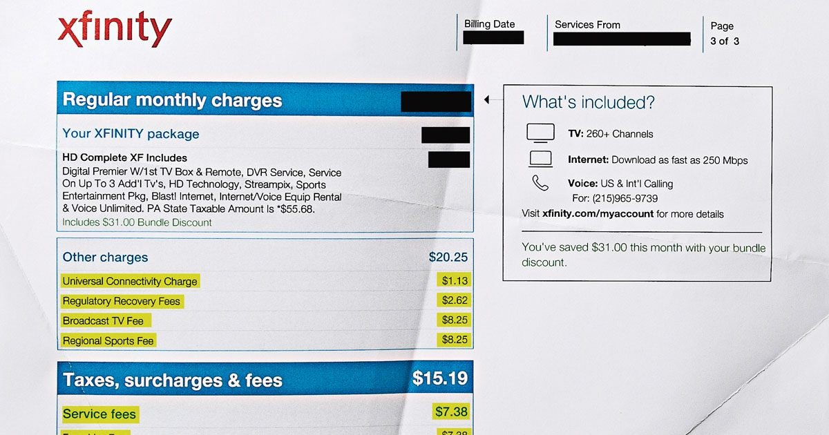 xfinity bill pay one time