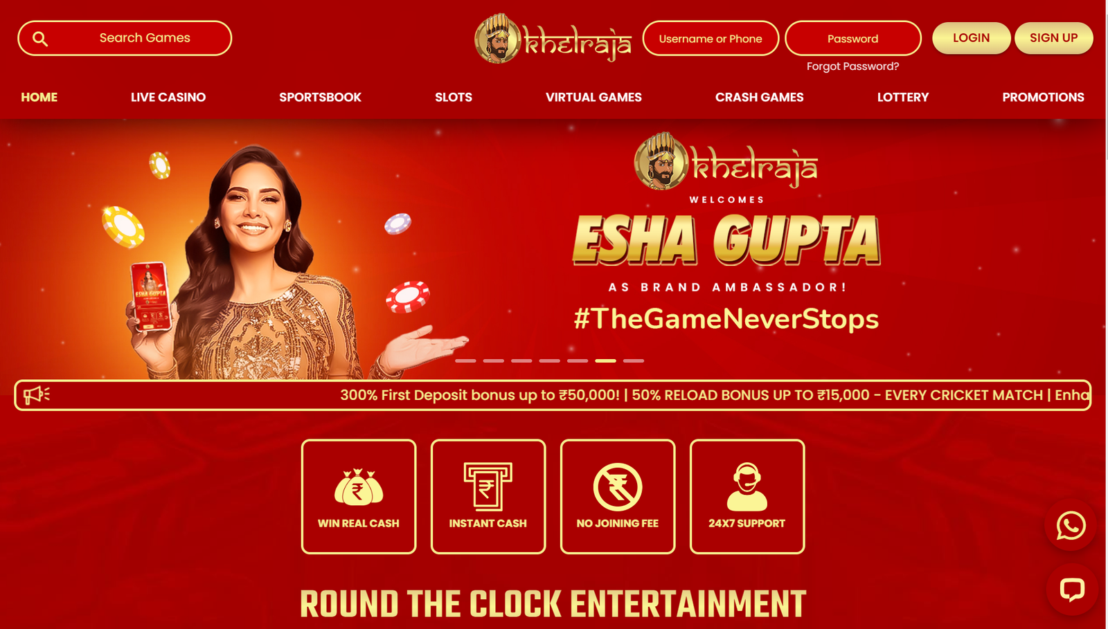 KhelRaja is The Best Online Casino App in India
