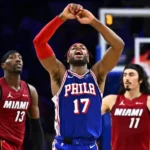 76ers vs Miami Heat match player stats
