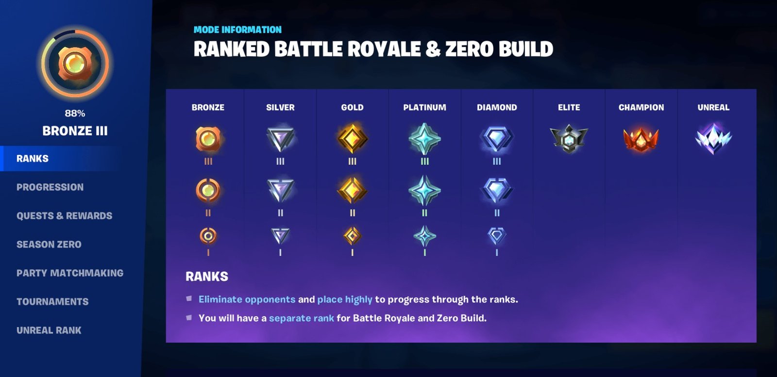 A Guide to How Fortnite’s Ranked System Works