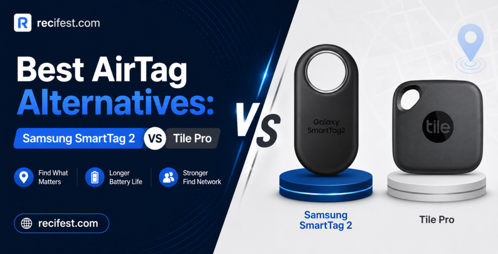 Best AirTag Alternatives: Samsung SmartTag 2 vs Tile Pro Best AirTag Alternatives