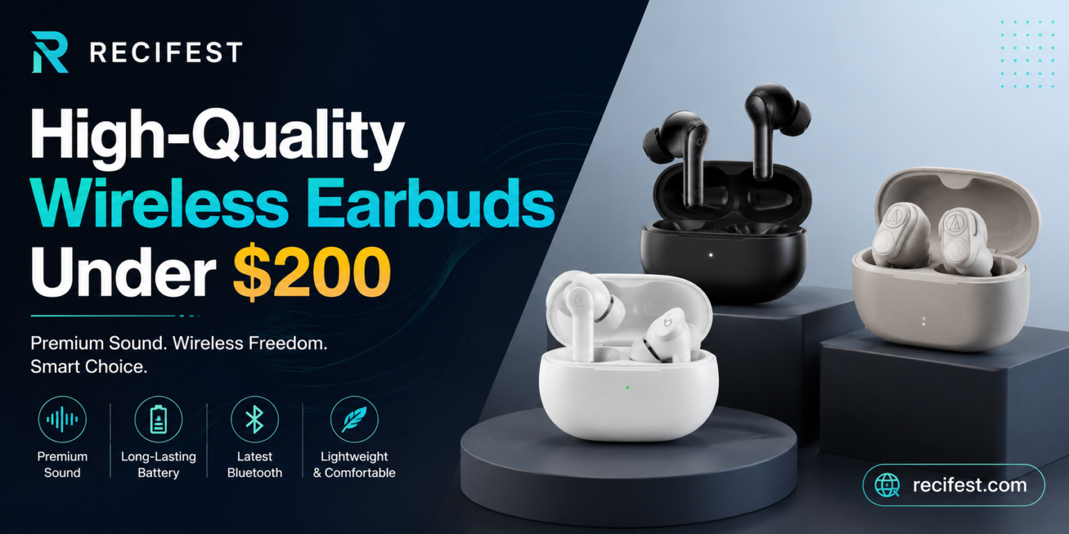 High-Quality Wireless Earbuds Under $200